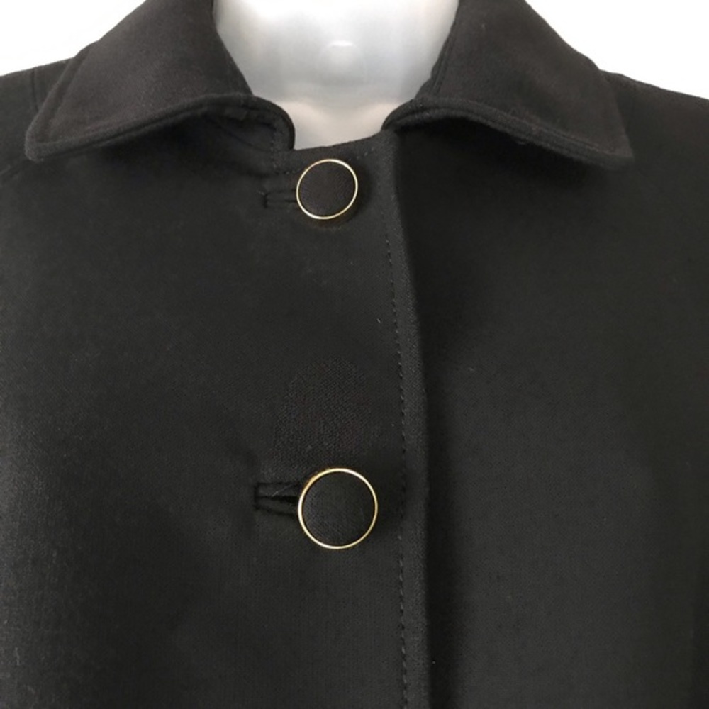 ⚠️SOLD⚠️ Talbots black wool blend blazer jacket - Picture 3 of 7